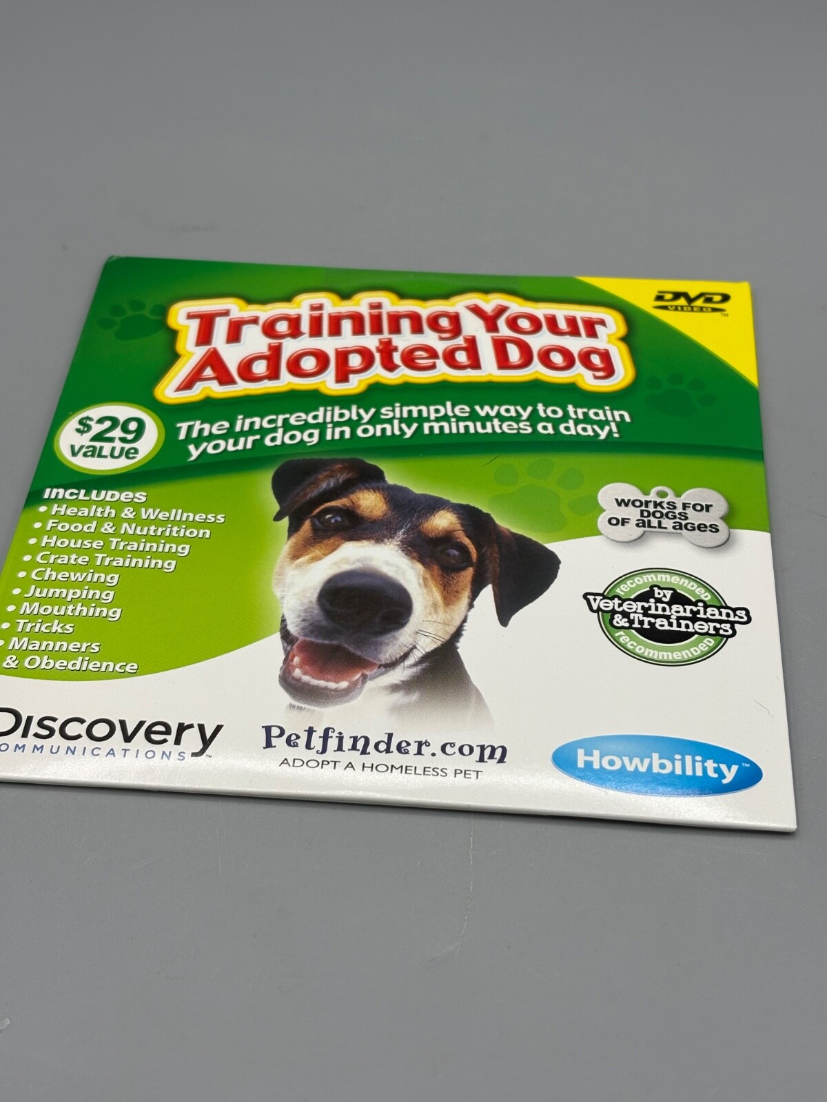 Training Your Adopted Dog DVD - Incredible Pet Guide