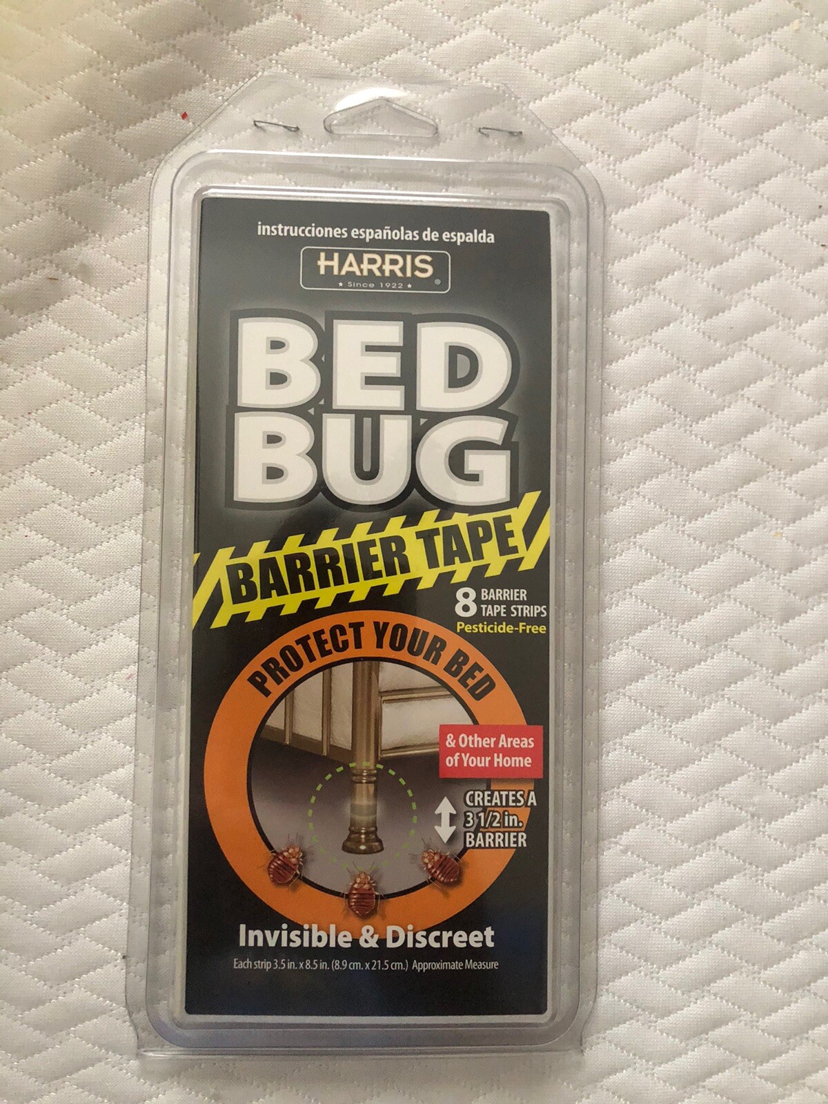 Bed Bug Barrier Tape Pack - 8 Barrier Strips