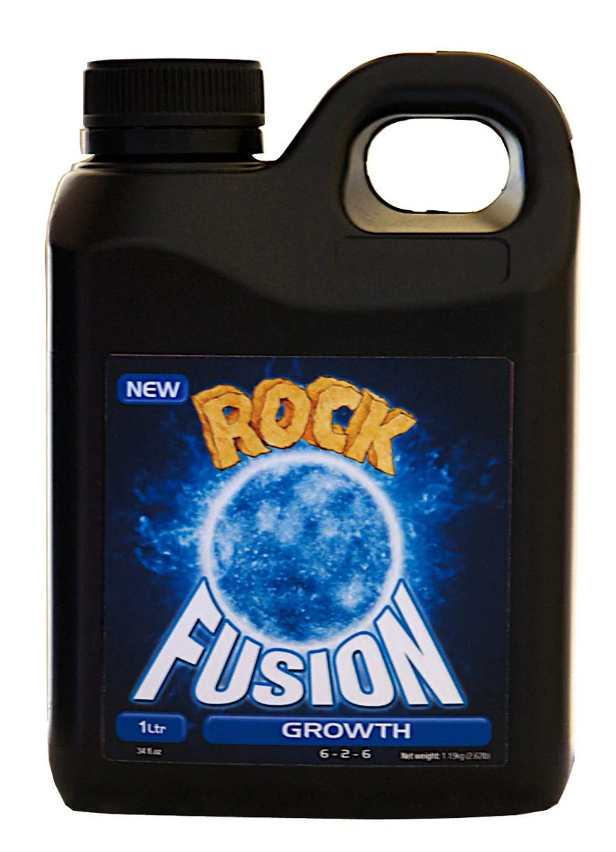 Rock Nutrients Fusion Grow Base Nutrient - 1 Liter Hydroponi...