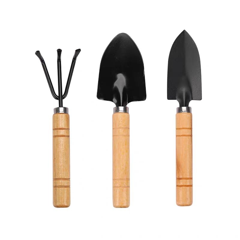 Mini Gardening Tool Set - Hand Shovel, Rake, Spade Set
