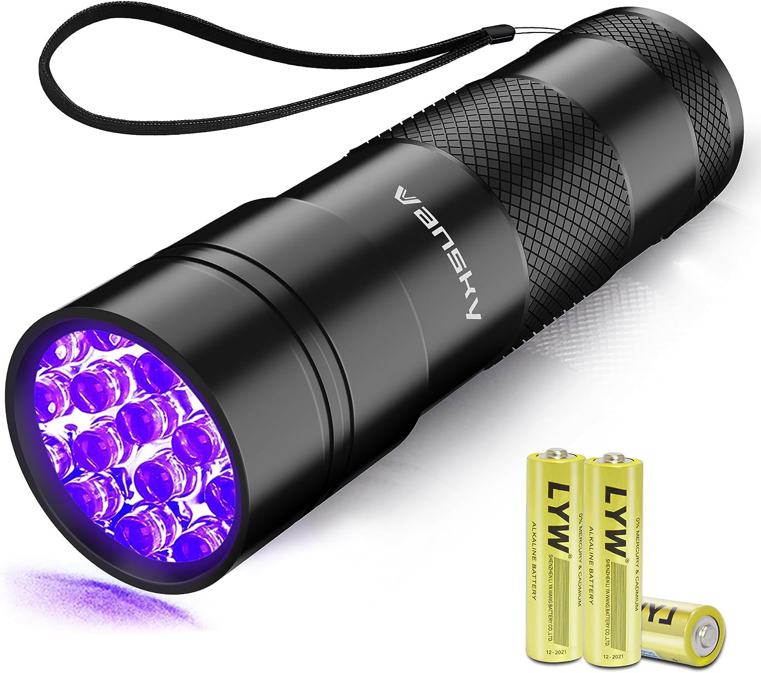 Black Light UV Flashlight for Pets - Dog & Cat Urine Detecto...