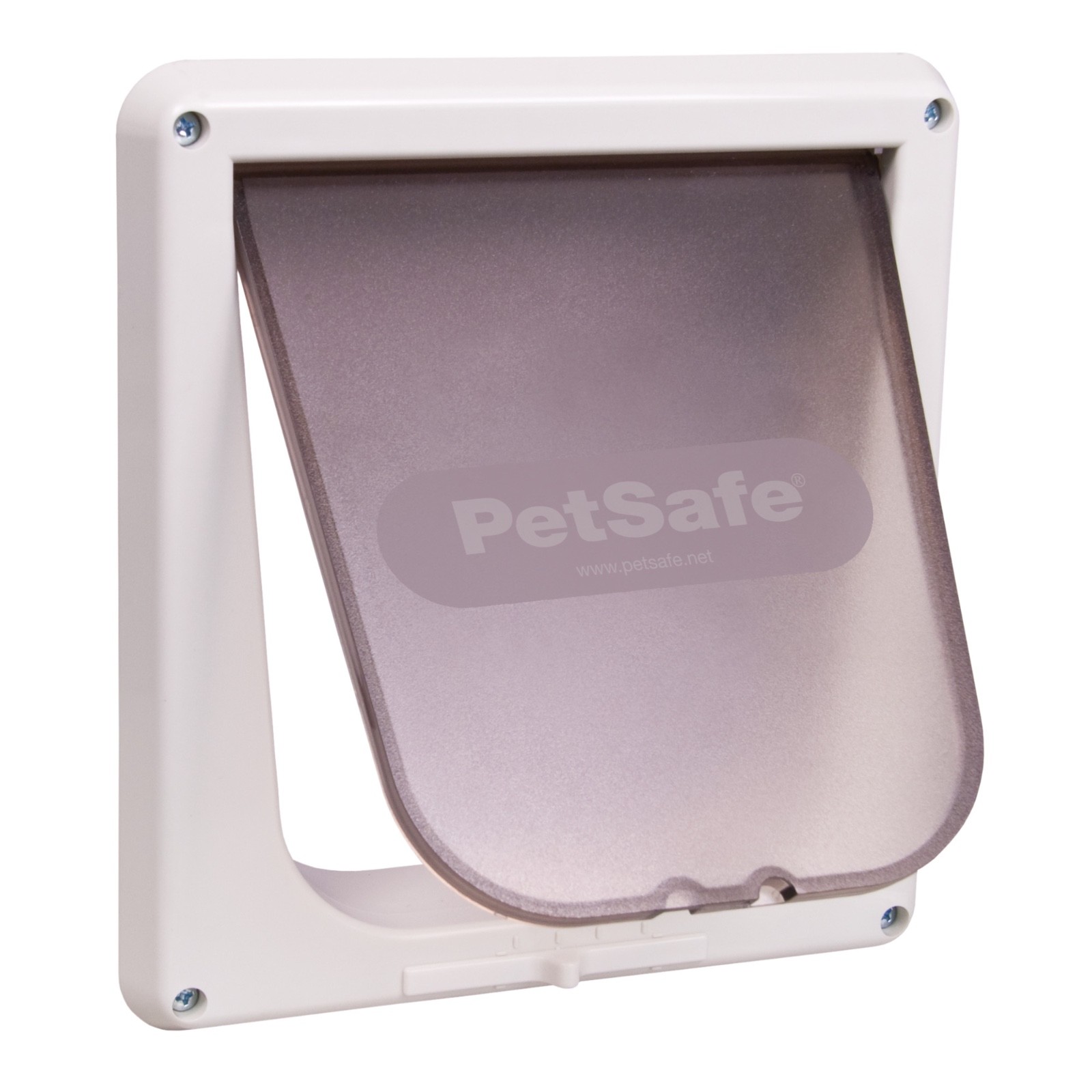 PetSafe 4-Way Locking Interior Cat Door White P1-4W-11, Up t...
