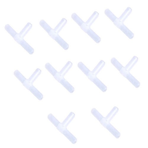 Plastic Tee's Aquarium Air Pump Tubing Connectors (10 Pieces...