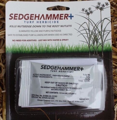 Sedgehammer Plus Turf Herbicide Halosulfuron Controls Nutsed...