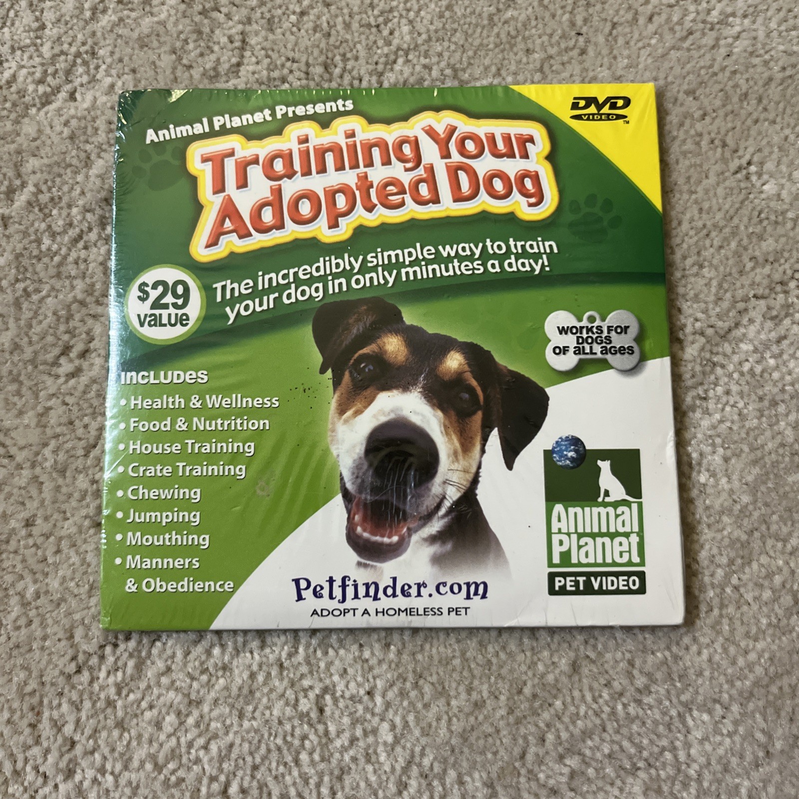 Animal Planet Adopted Dog Training DVD