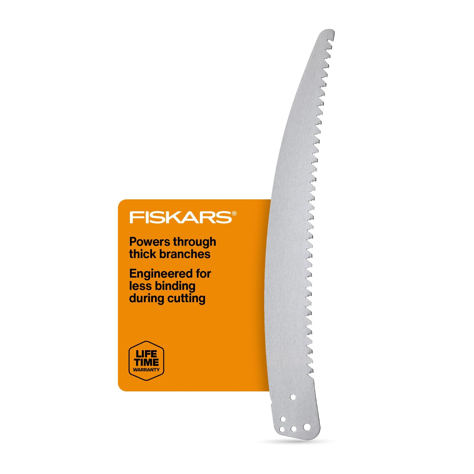 Fiskars Woodzig 15 Inch Replacement Saw Blade - Silver