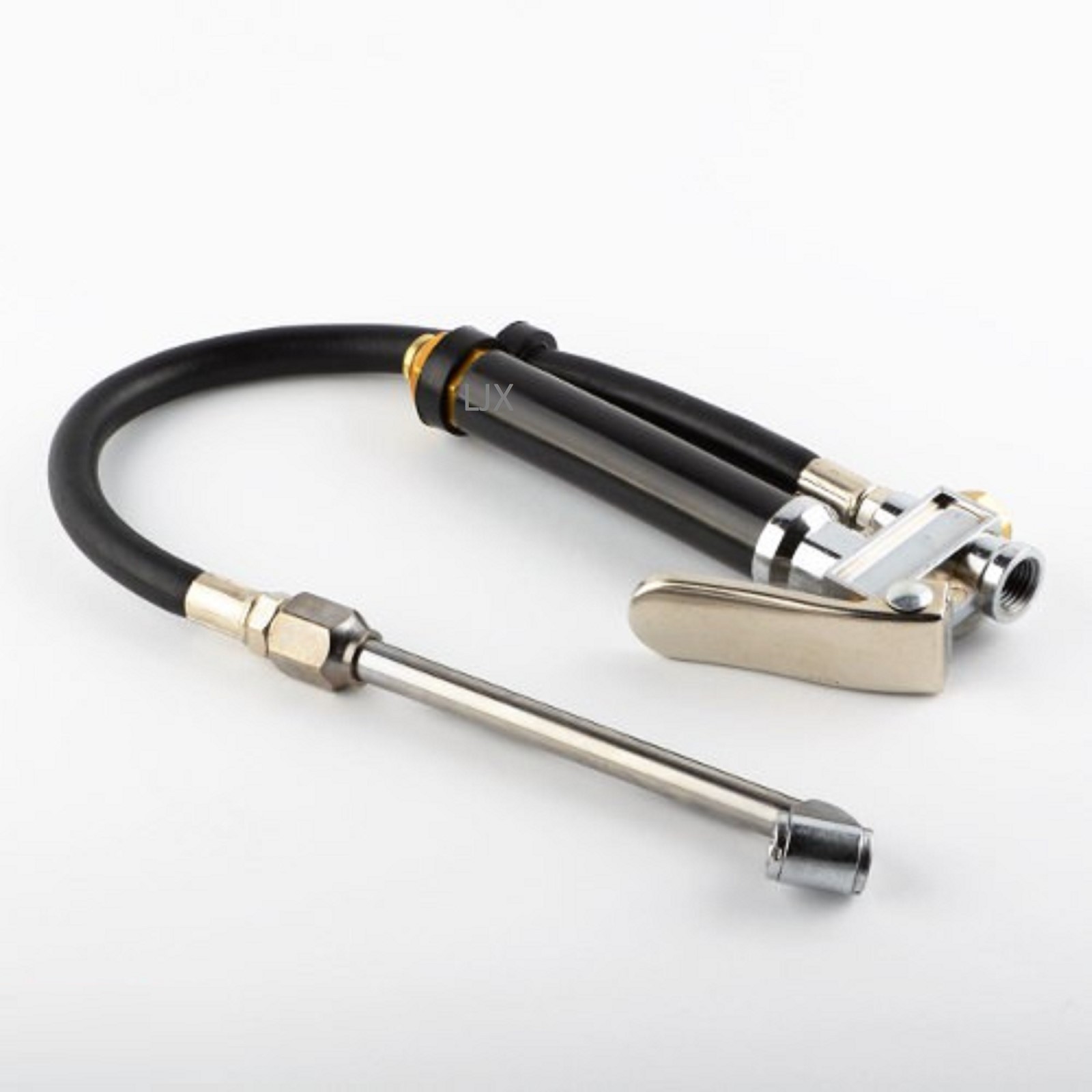 Tire Inflator Air Chuck With Pressure Gauge