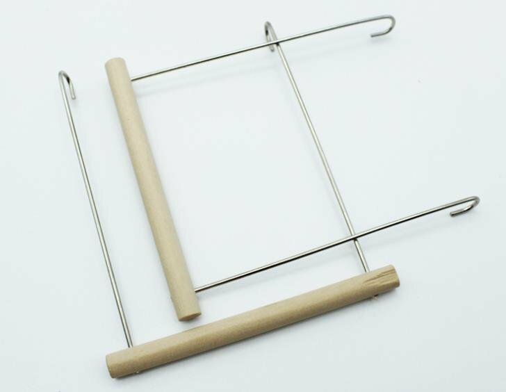 Bird Wooden Swing Hanging Toy For Parakeet Cockatiel Lovebir...
