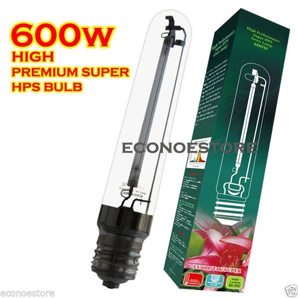 HPS Grow Light Bulb - 600W Hydroponic Lamp