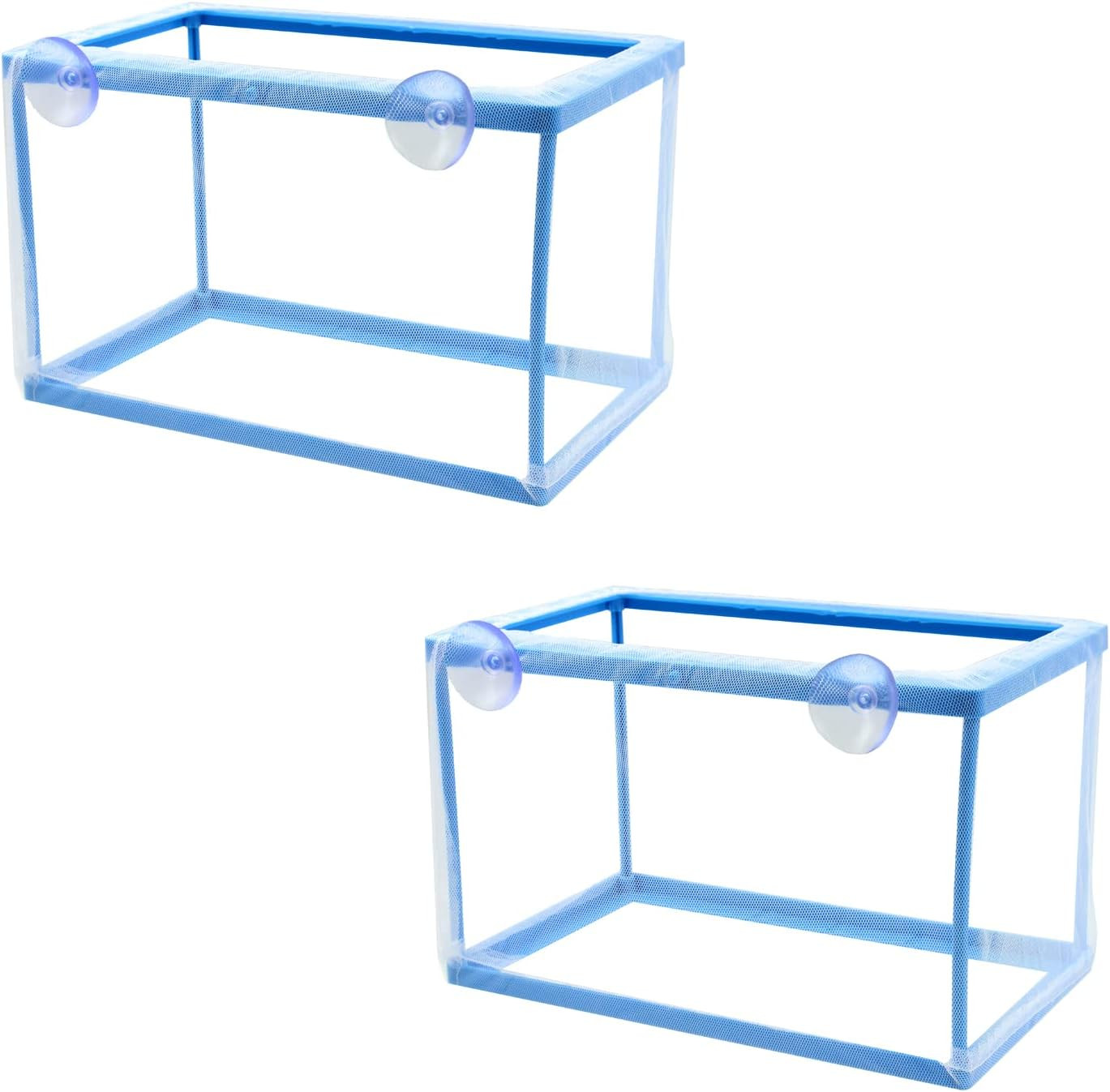 Fish Tank Breeder Mesh Net Fry Saver Hatchery Spawn Kit - La...