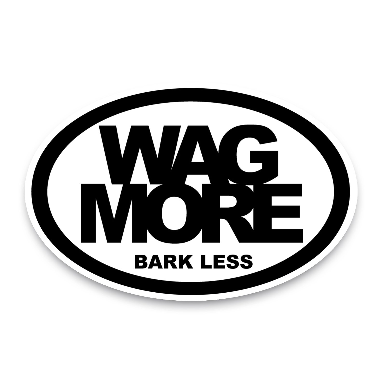 Oval Magnet Decal - Automotive Design - 4x6 Inches