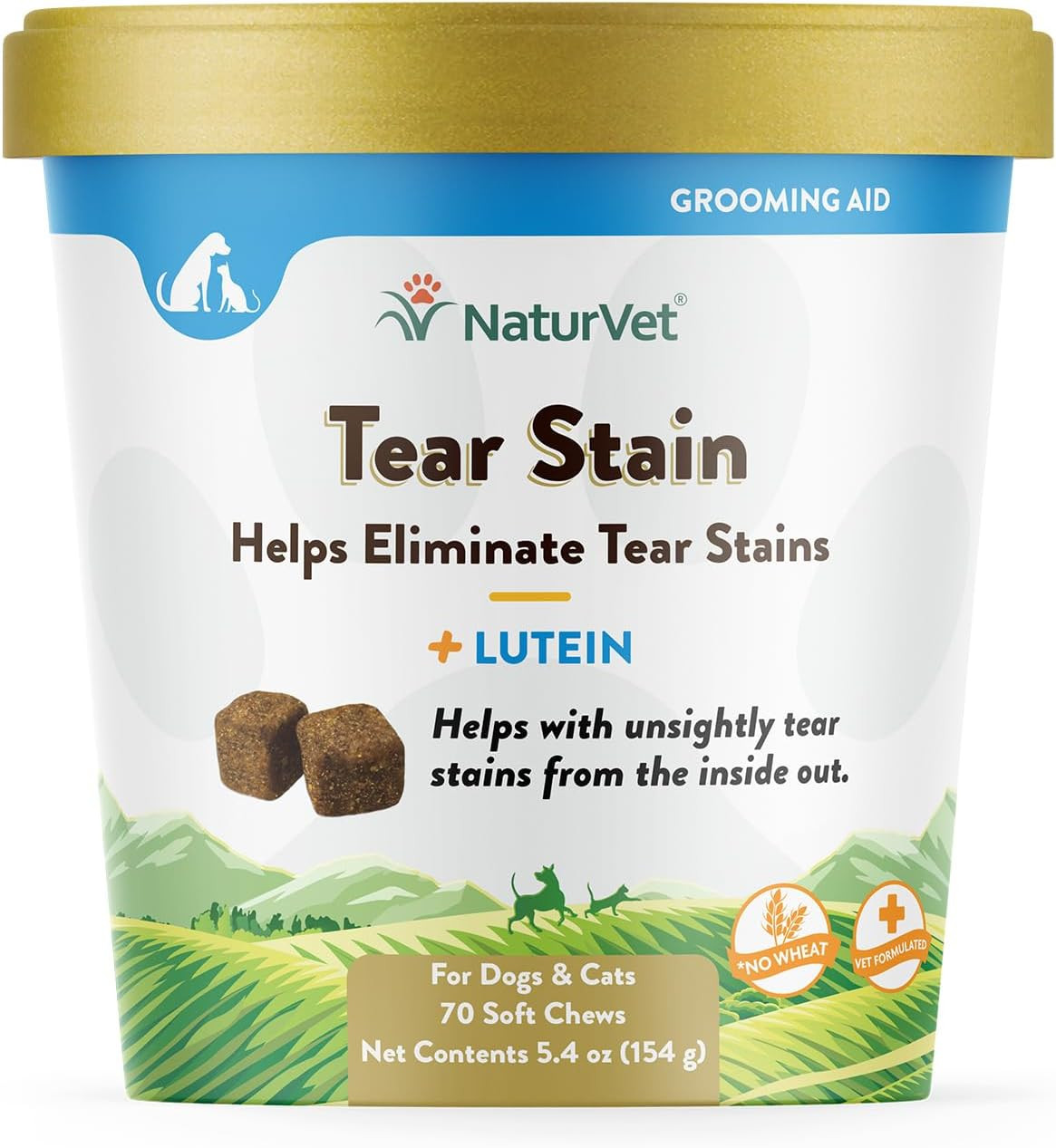 Naturvet Tear Stain Eliminator – Lutein Formula