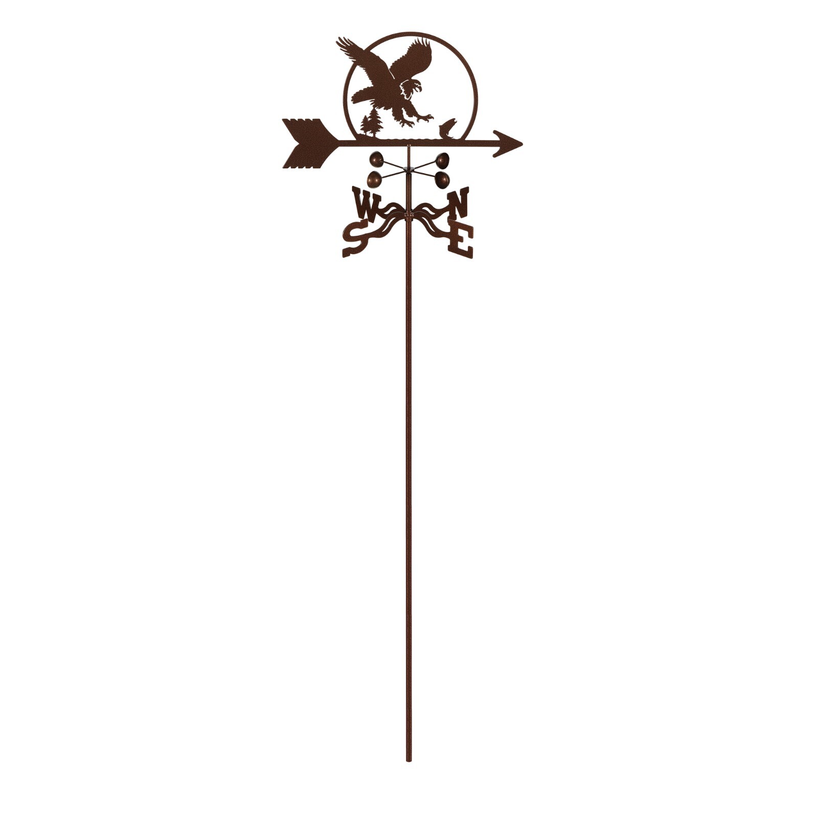 Steel Eagle Weathervane - Heavy Duty EZ Vane