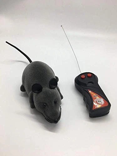Electronic Remote Control Rat Simulation Mouse Toy for Cat D...