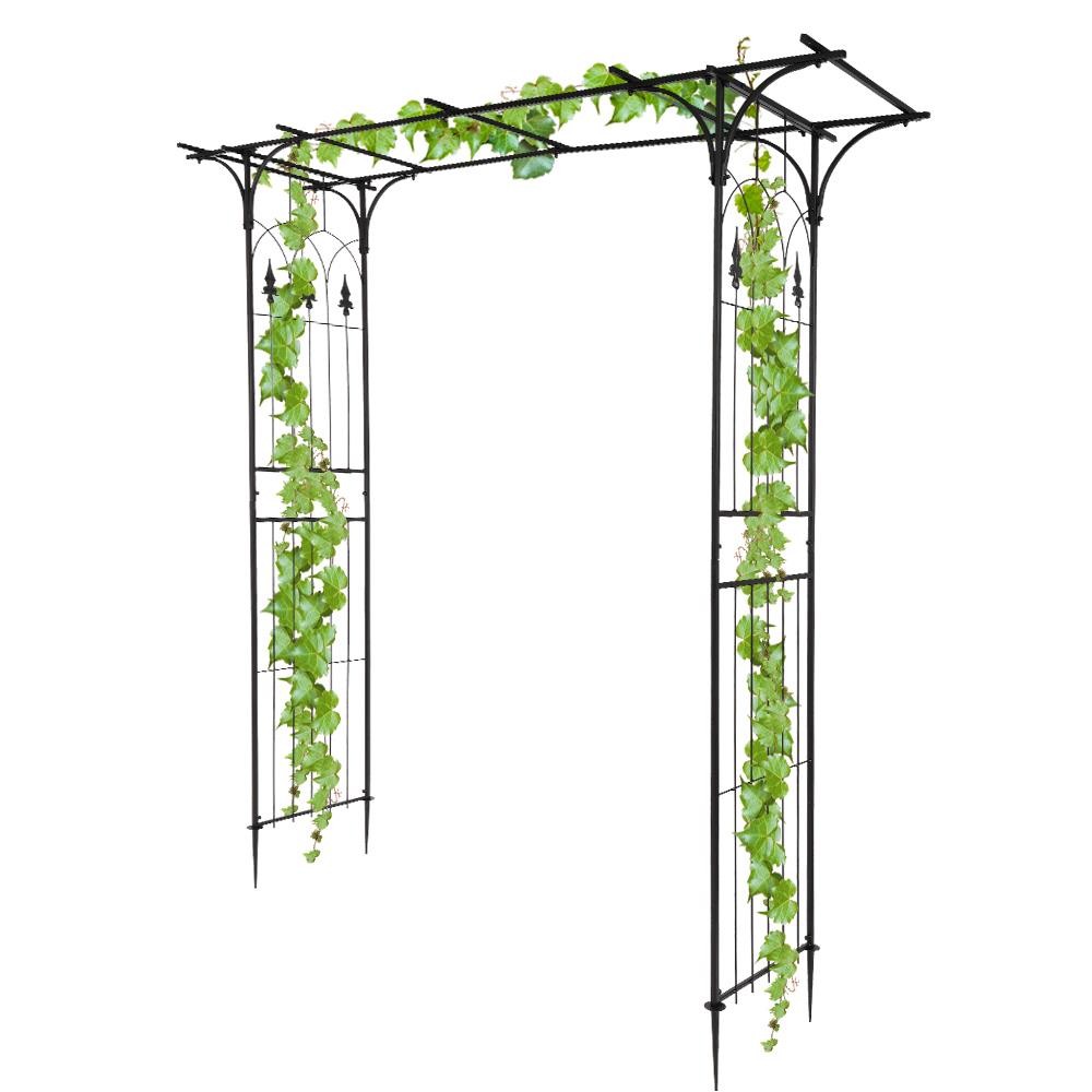 Gothic Metal Garden Trellis for Climbing Plants