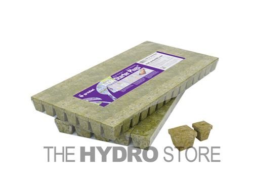 Gordon Starter Cubes - Rockwool Grow Media - 1.5" Plug Size...