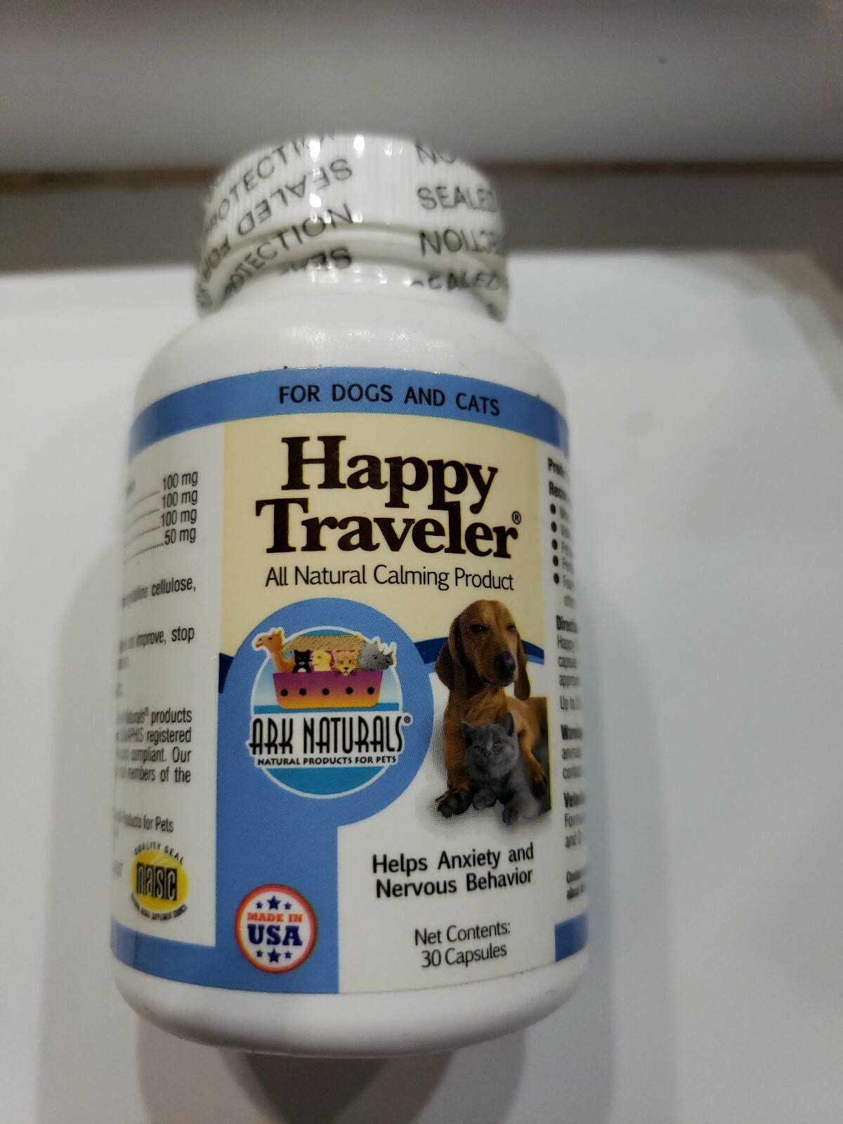 ARK Naturals Pet Herbal Calm - 30 Capsules