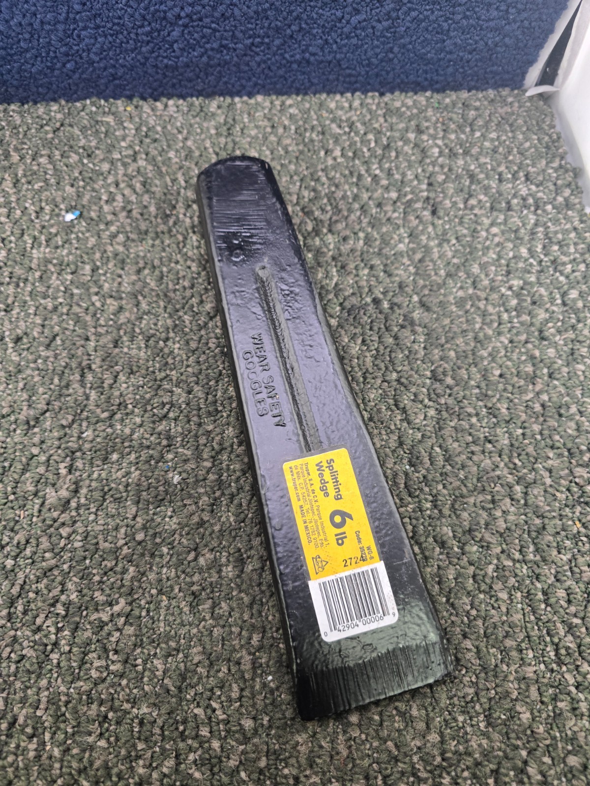 Truper WG-6 Drop-Forged Steel Wood Splitting Wedge, 10-1/4 I...