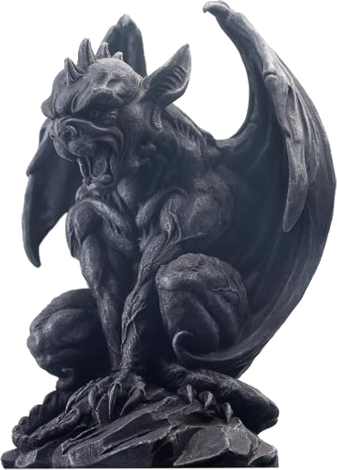 Winged Gargoyle Statue (Indoor/Outdoor) - Hall Guardian Scul...