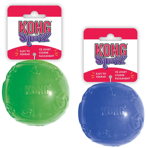 KONG Squeeze Ball Dog Fetch Toy