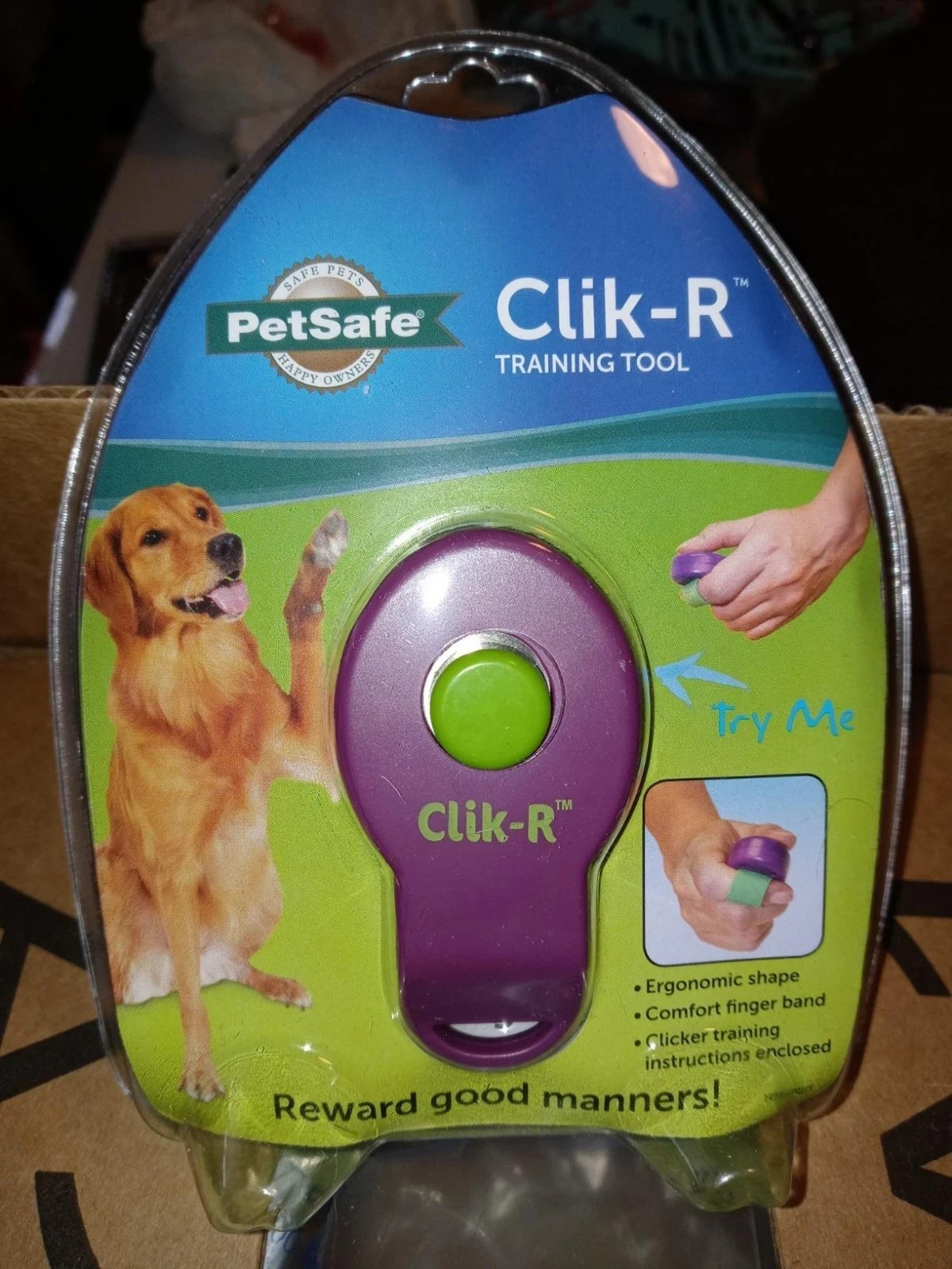 Clik-R Dog Training Clicker - Positive Behavior Reinforcer f...