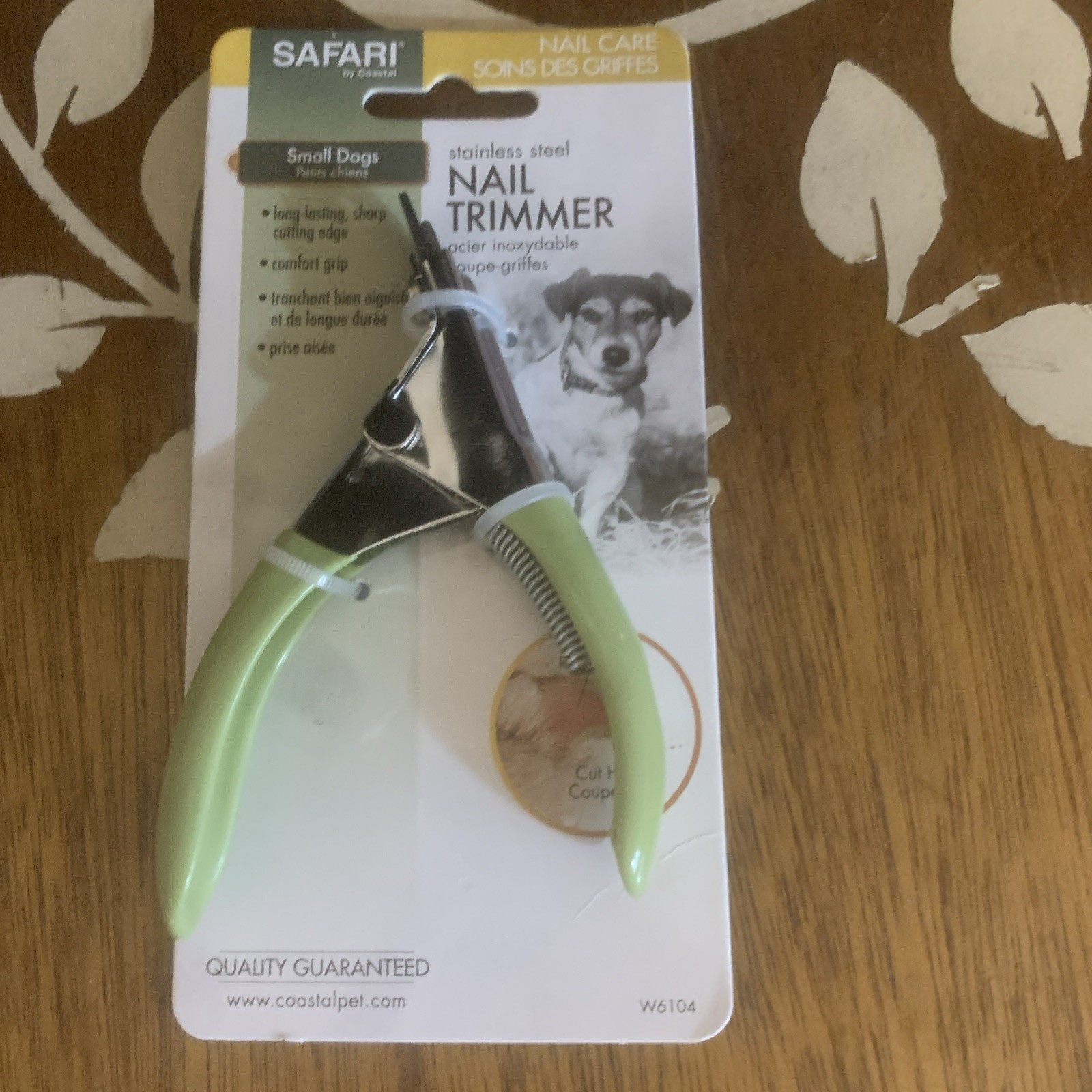 Safari Stainless Steel Nail Trimmer - New In Package