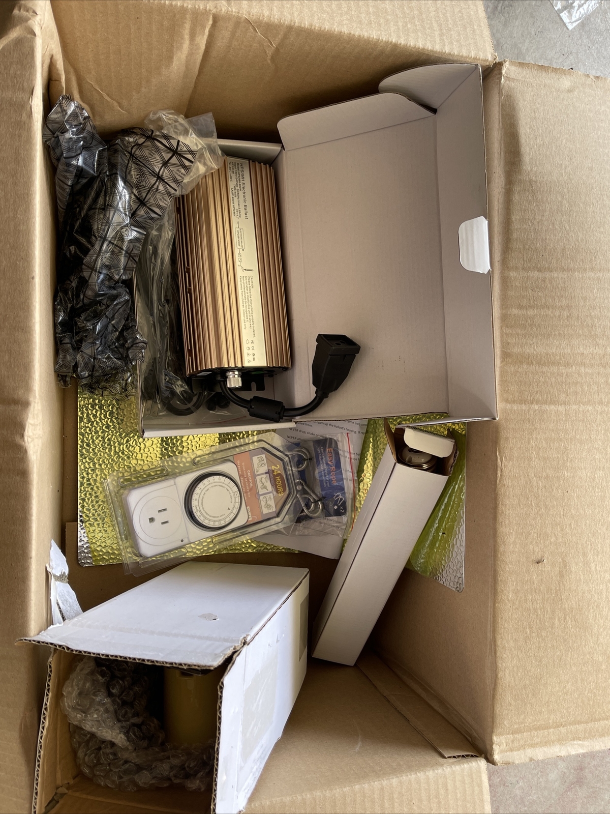 HPS Grow Light System Set Kit - 400-Watt Dimmable