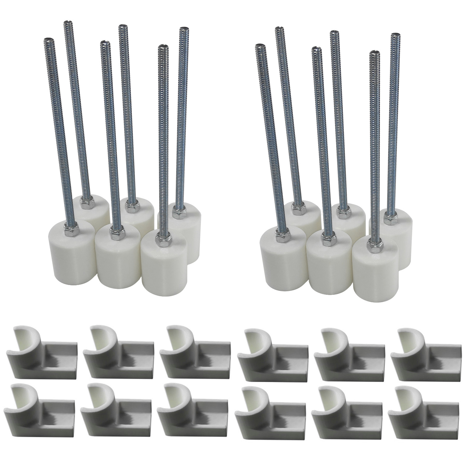 Dog Agility Equipment: Weave Pole Pegs & Jump Cups (Customiz...