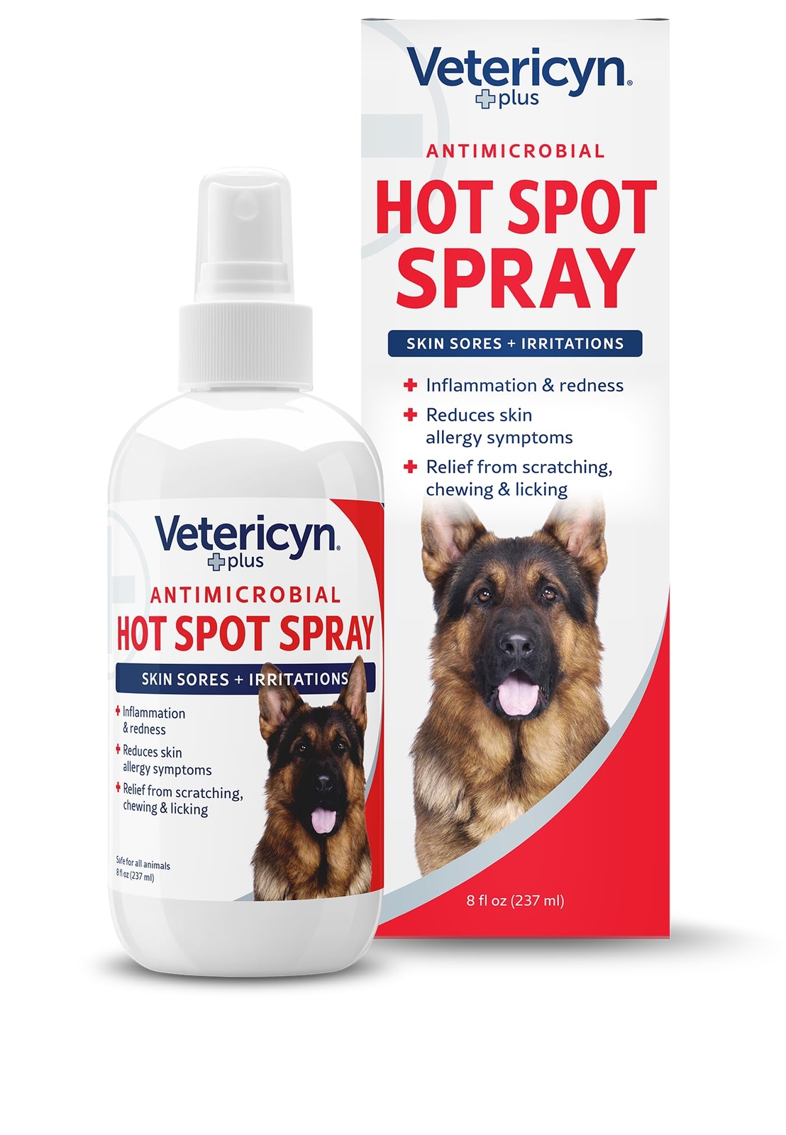 Vetericyn Plus Hot Spot Spray for Dog Skin Relief