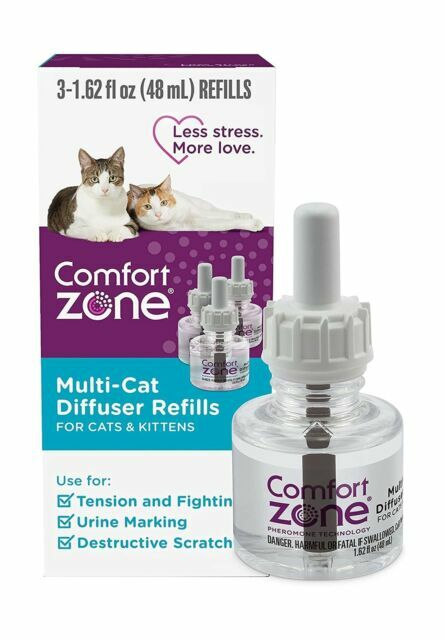 Comfort Zone Multi-Cat Diffuser Refills - Cats & Kittens 2 P...