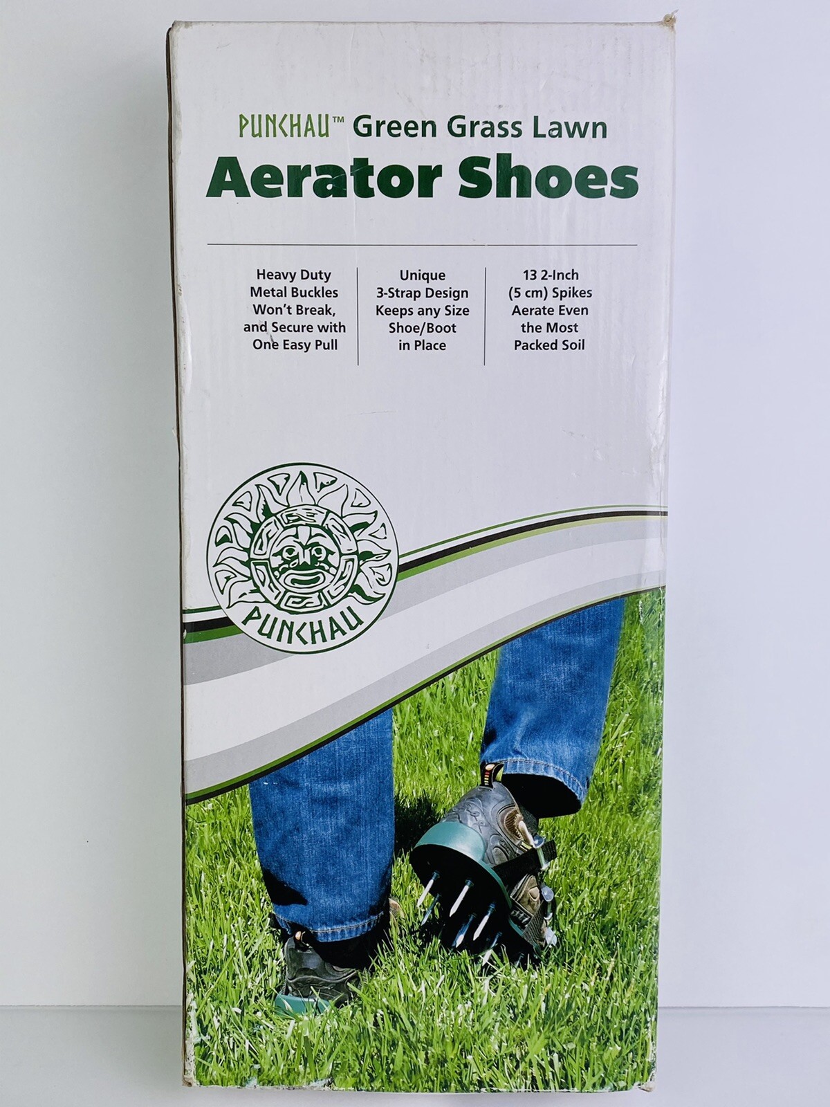 Punchau Lawn Aerator Shoes Heavy Duty Spiked