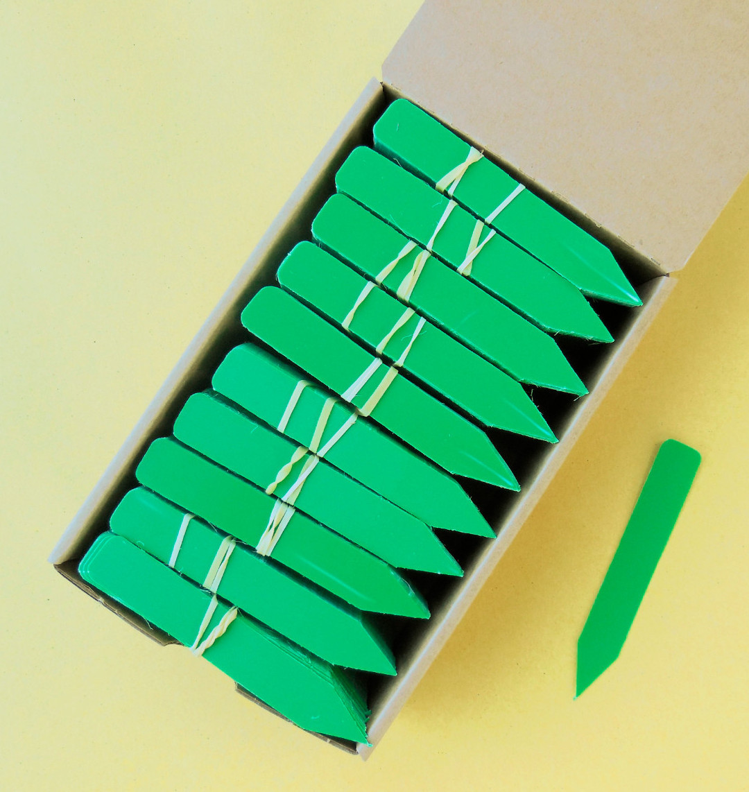 Made in USA Plant Stakes Labels Nursery Tags - 4" x 5/8"