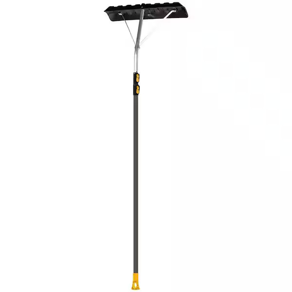 Aluminum Telescoping Roof Rake - 17 Feet Long
