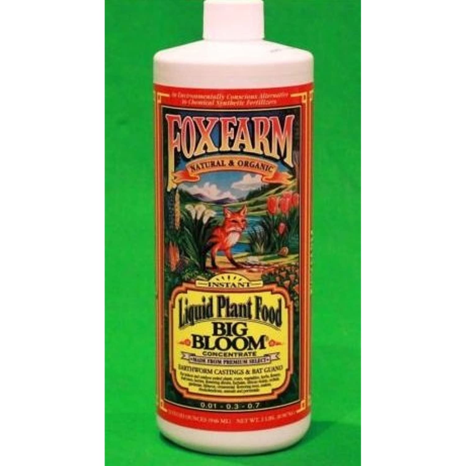 Fox Farm Big Bloom Nutrient Solution - 1 Quart (32oz)