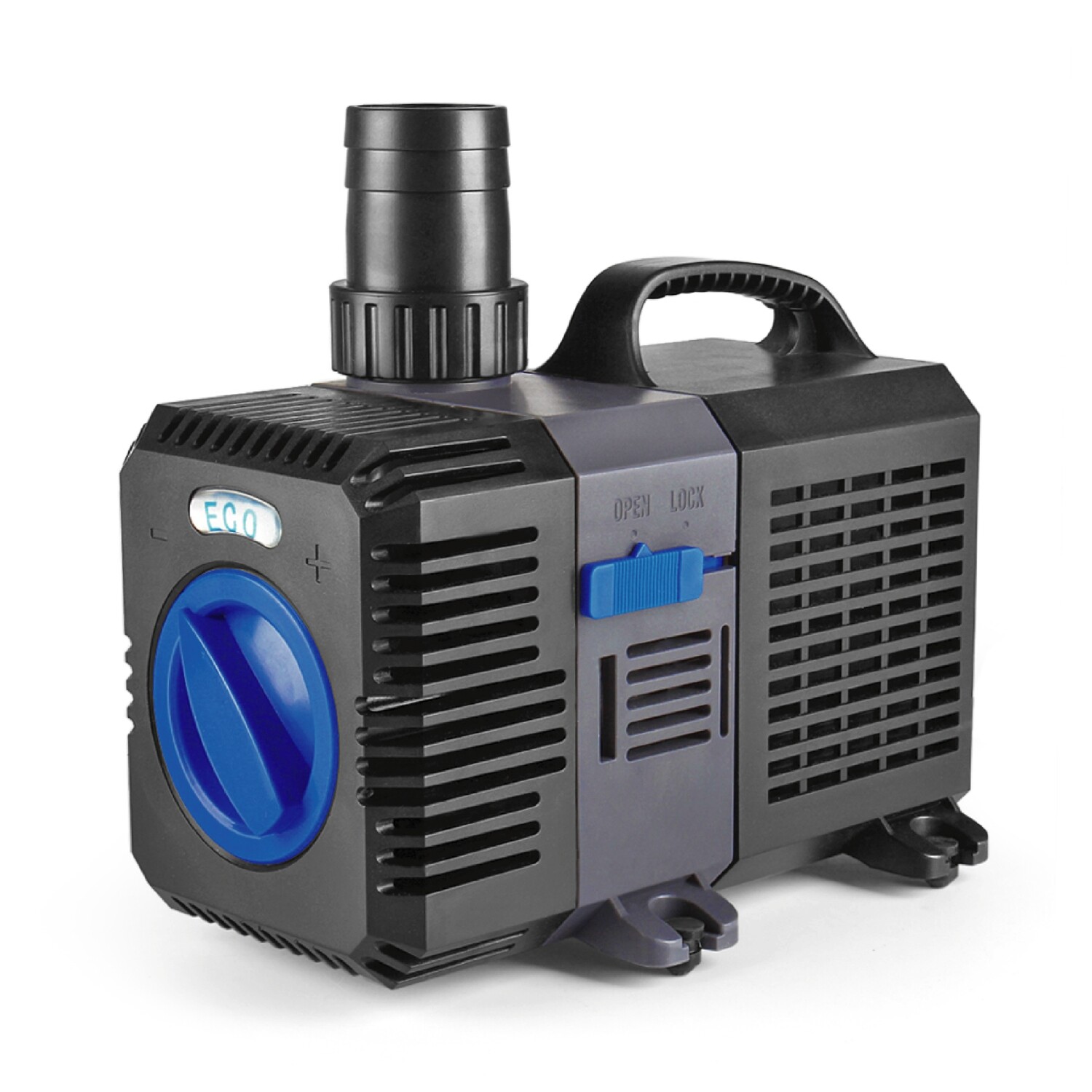 Pond Waterfall Fountain Filter - 1200 GPH Adjustable Submers...