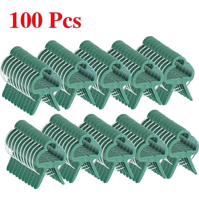 Large Plant & Garden Clips - Tomato & Vegetable Trellis Twin...