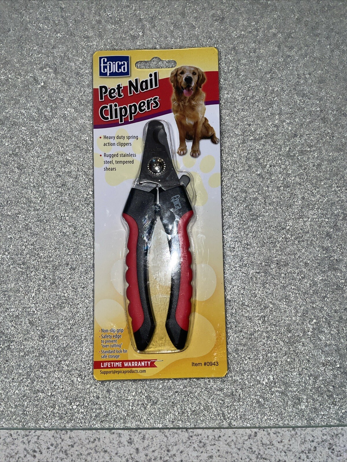 Epica Professional Stainless Steel Pet Nail Clipper Trimmer...
