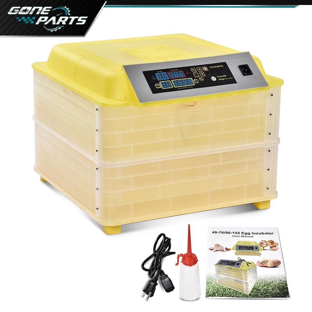 Digital Egg Incubator Hatcher 96-Grid Auto Temperature Contr...