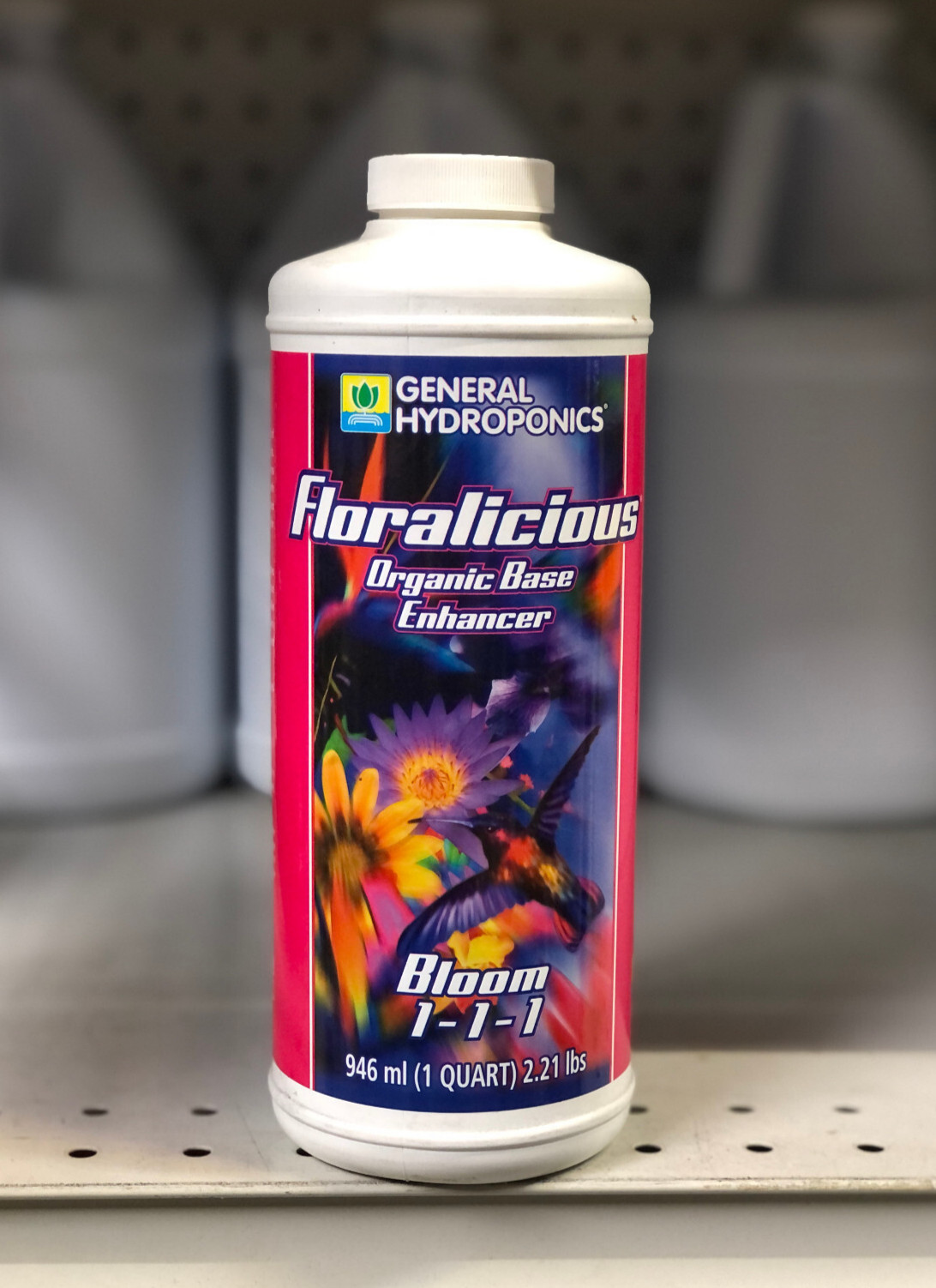 GH Floralicious Bloom Base Enhancer Quart - Hydroponics Nutr...