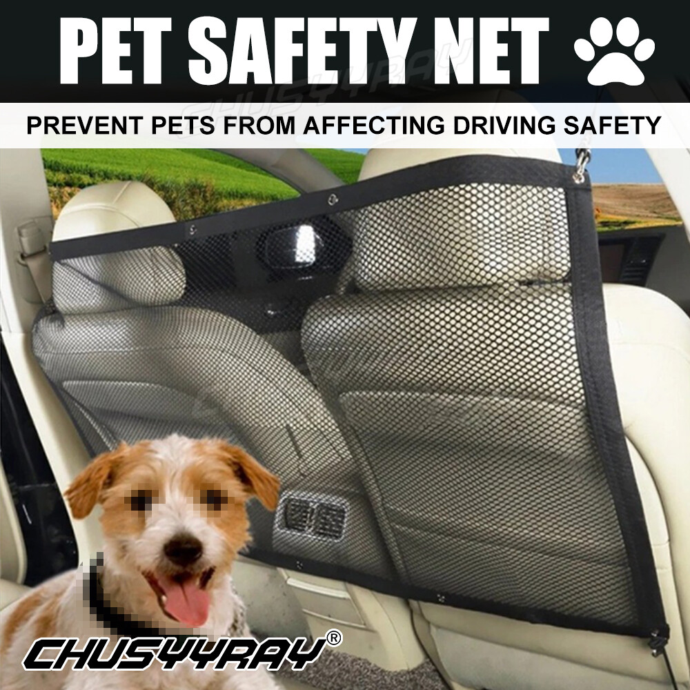 Pet Net Vehicle Safety Mesh Dog Barrier (fits behind front s...