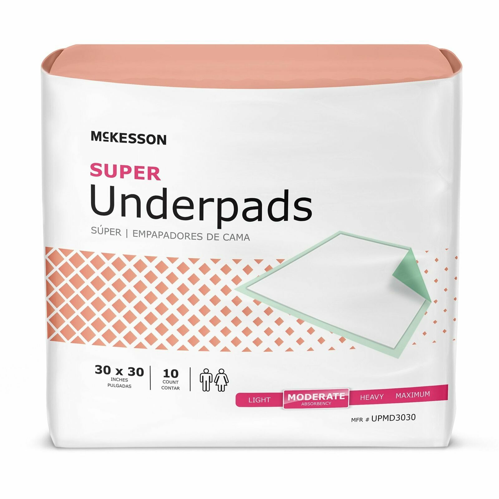 McKesson Puppy Training Wee Wee Pee Underpads - 30x30" Size,...