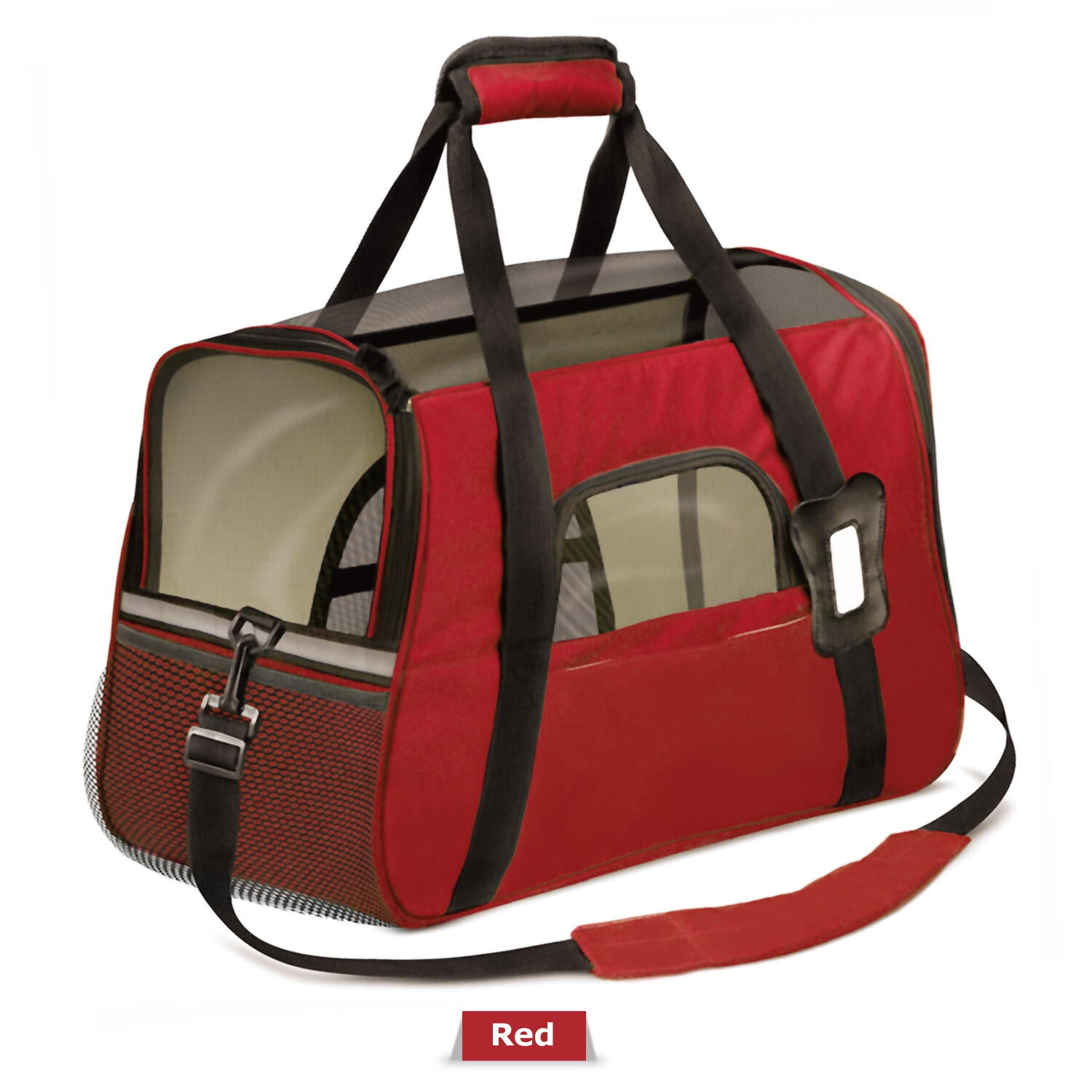 Pet Dog / Small Cat Soft-Sided Carrier Bag, Airline Approved