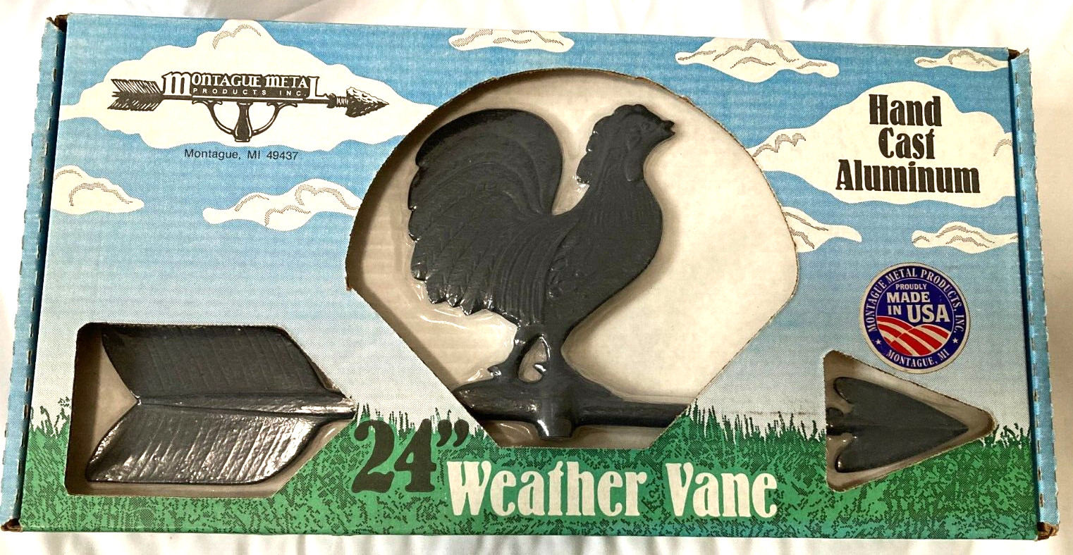 Montague Metal Products Hand Cast Aluminum Weather Vane Roos...