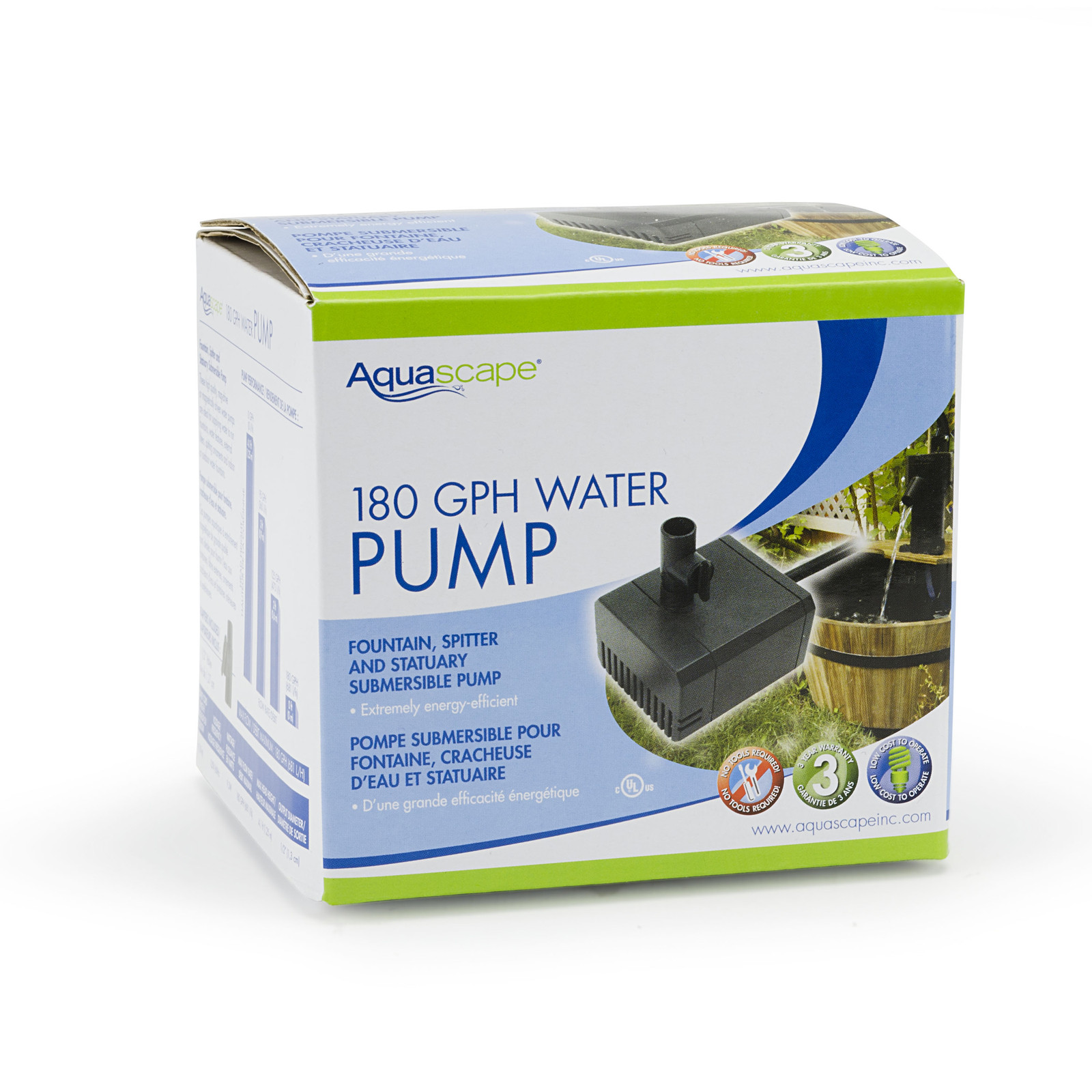 Aquascape #91025 Statuary Fountain Pump - 180 GPH