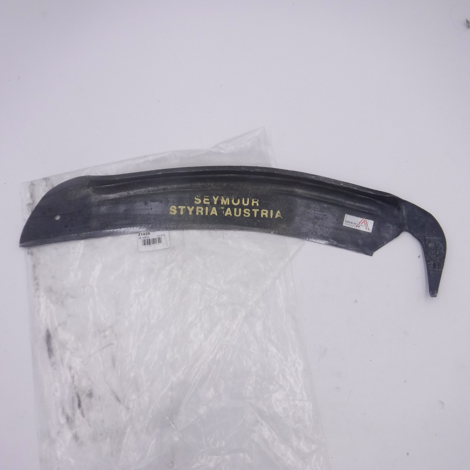 Seymour Steel Gray Bush Blade Scythe Model 21420 - 20" x 5"...