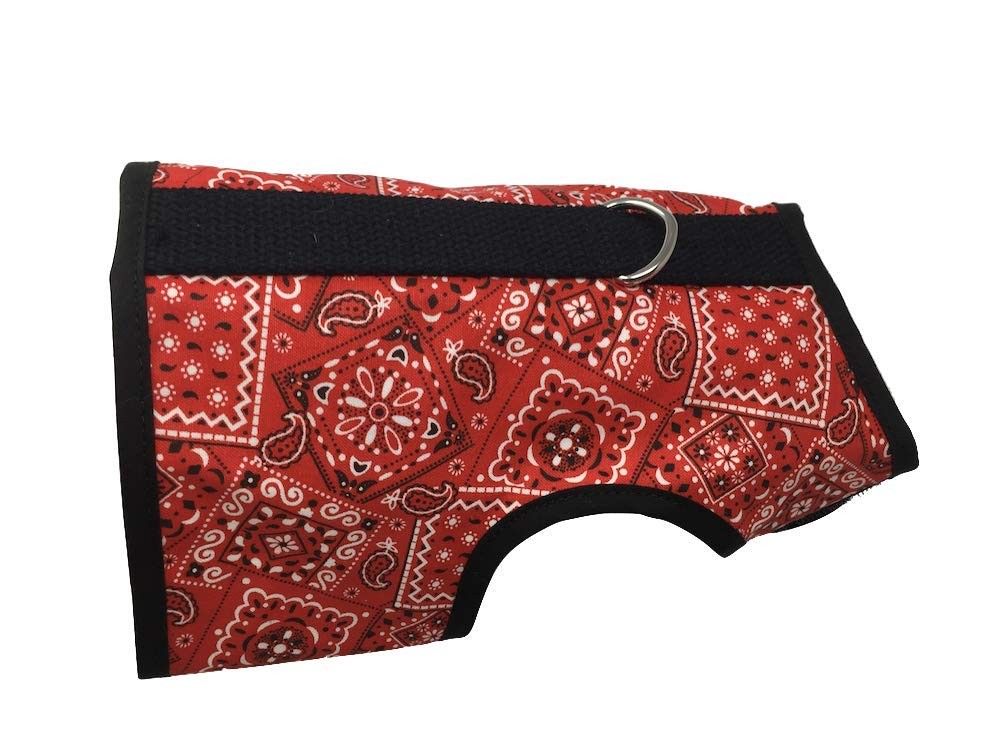 Red Bandana Kitty Holster Cat Harness (XS)