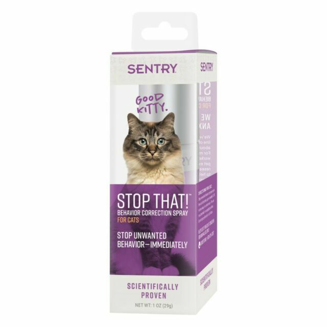 Sentry Stop That! Behavior Correction Spray for Cats, 1 oz