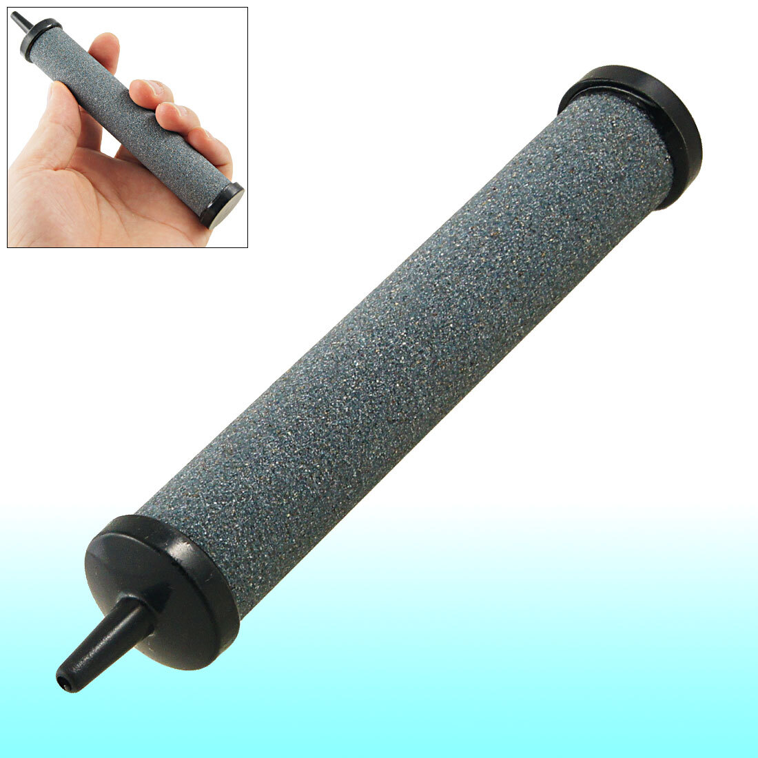 Restaurant Dark Gray Cylinder Aquarium Air Bubble Stones - 1...