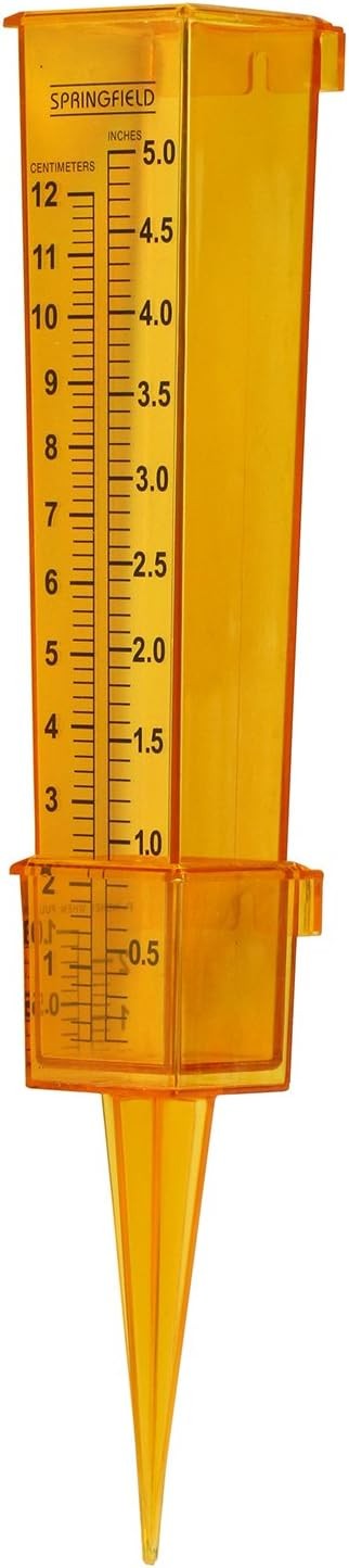Springfield 2-in-1 Sprinkler & Rain Gauge (NEW) - 10 lbs
