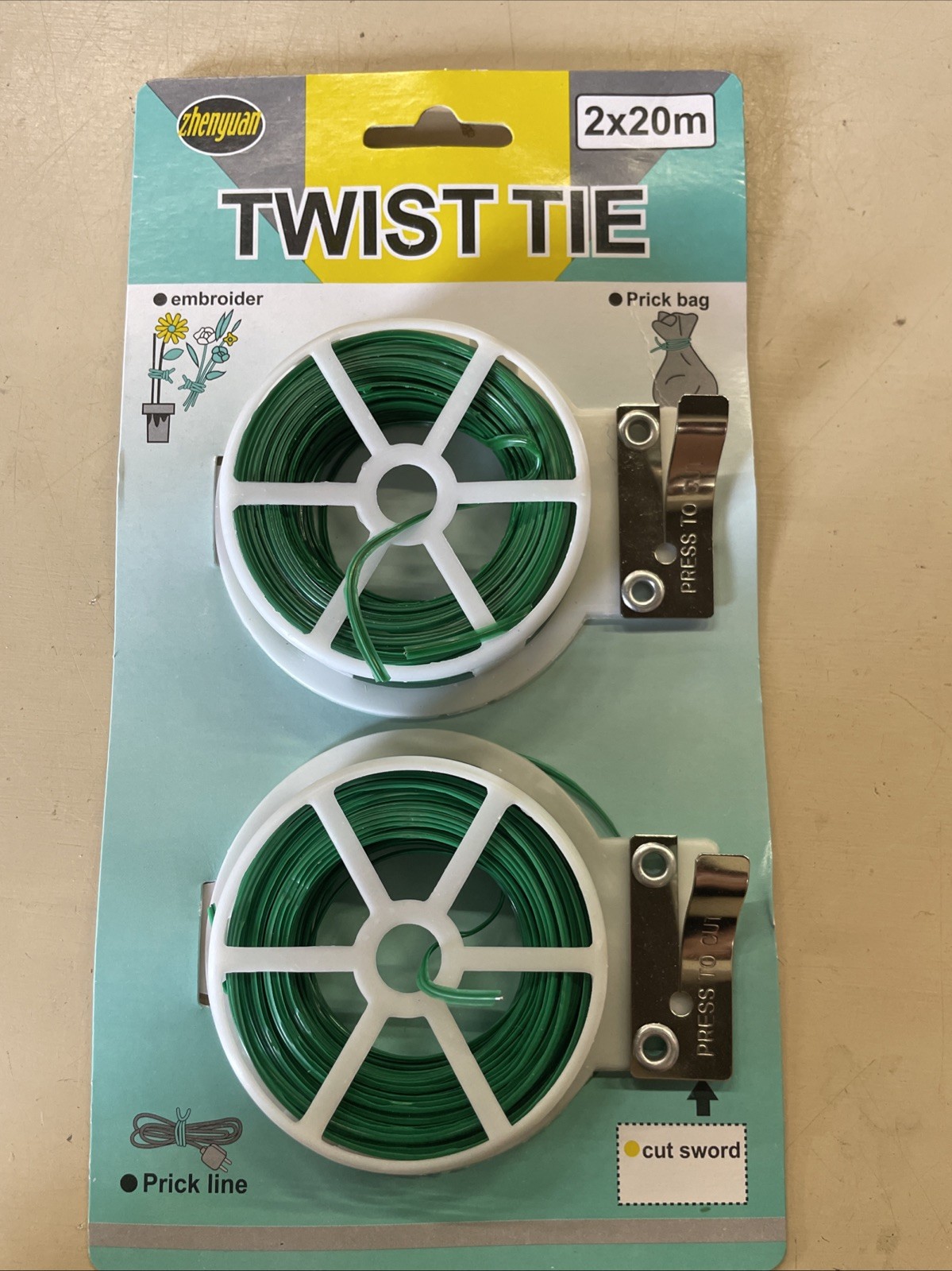 Garden Yard Plant Flower & Vegetable Keying Twist Ties